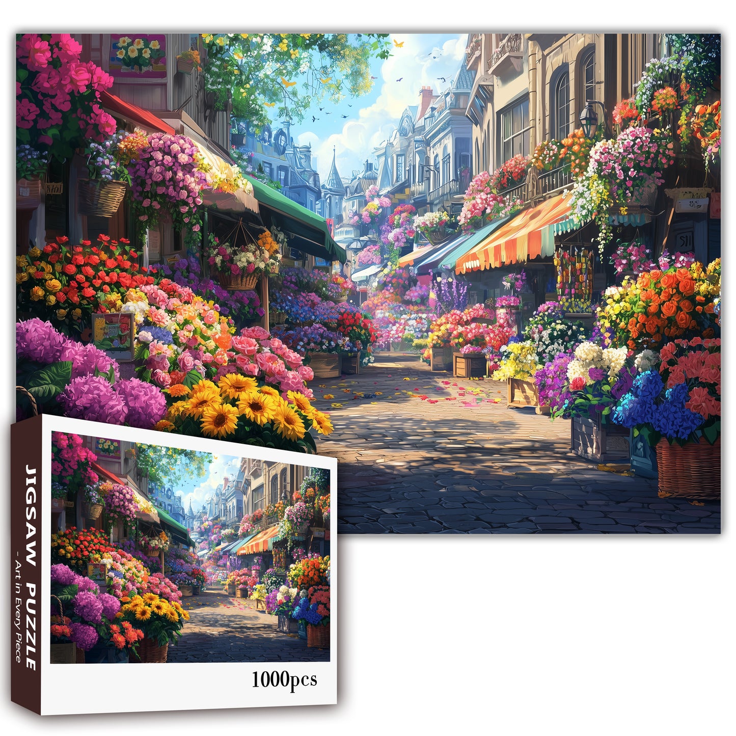 Flower Street Morning