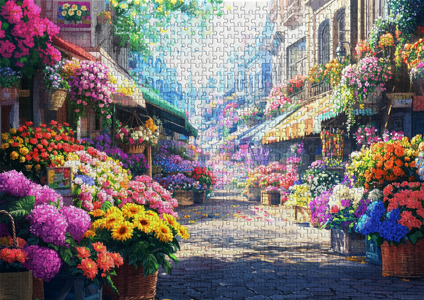 Flower Street Morning